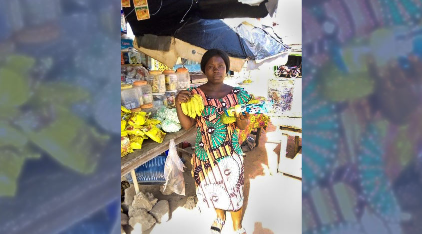 To raise money for college courses, Marthaline Nuah sold fruit at the Saniquellie market in Nimba County, Liberia, before applying for a government scholarship that changed her life.